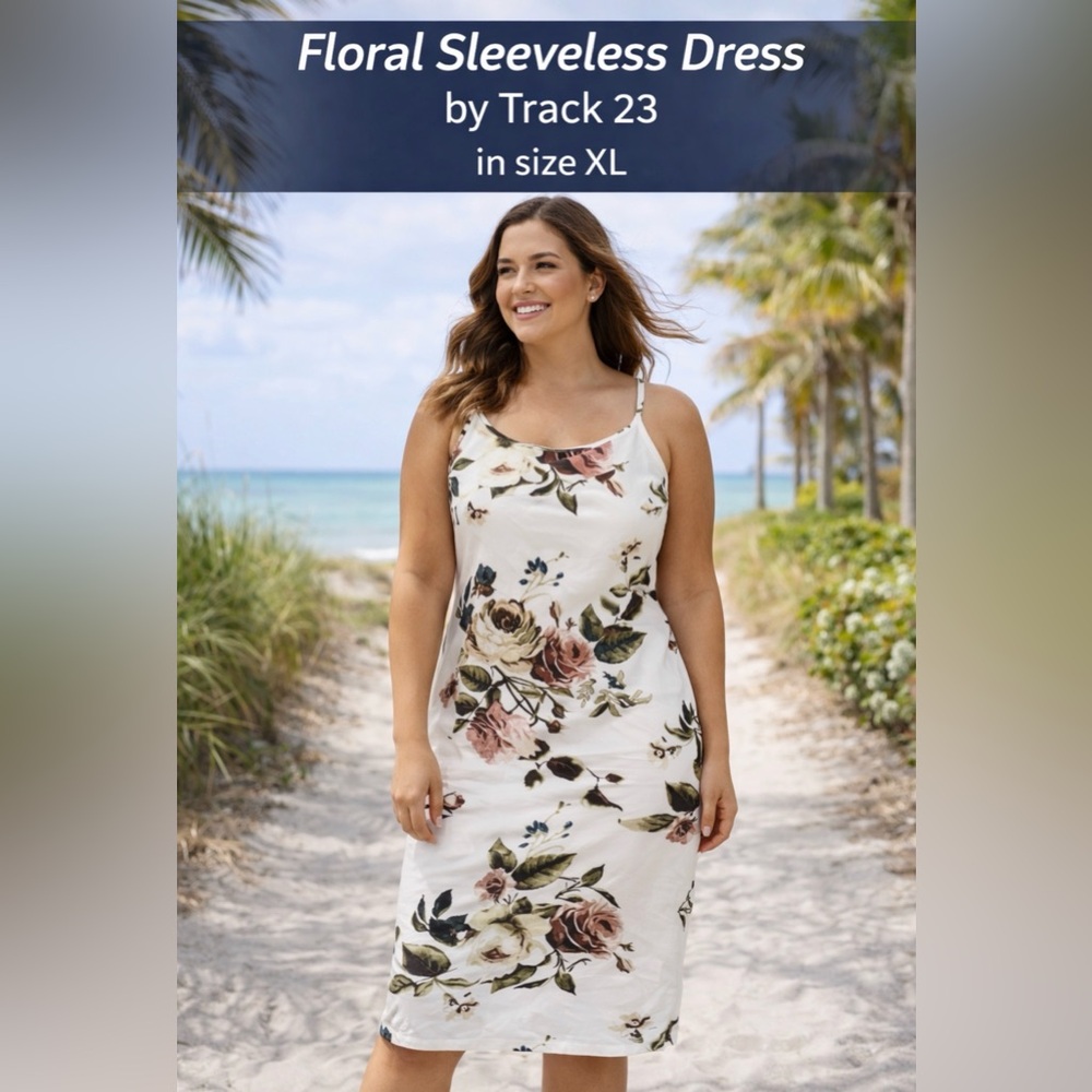Floral Sleeveless Maxi Dress